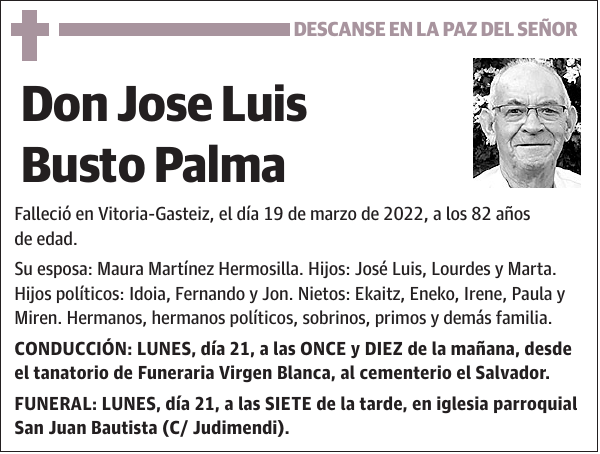 Jose Luis Busto Palma