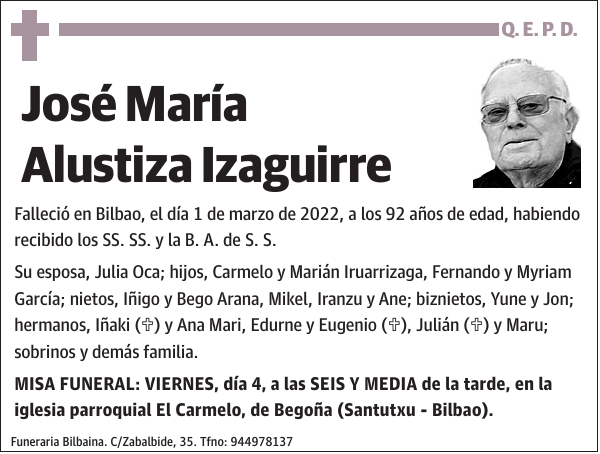 José María Alustiza Izaguirre
