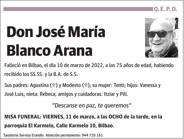 José María Blanco Arana
