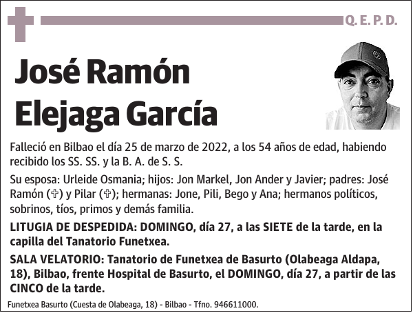 José Ramón Elejaga García