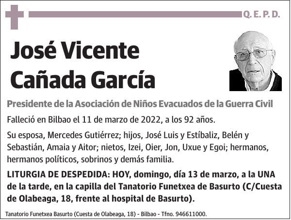 José Vicente Cañada García
