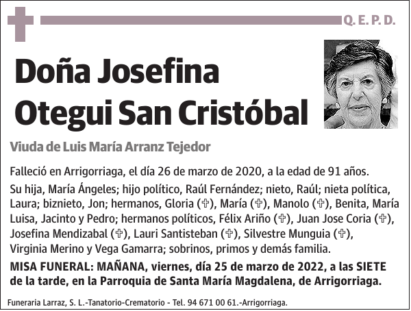 Josefina Otegui San Cristóbal