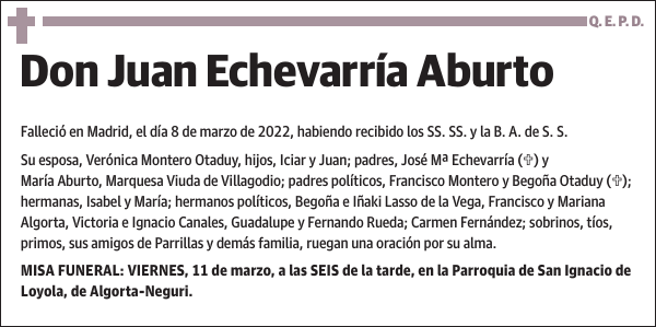 Juan Echevarría Aburto