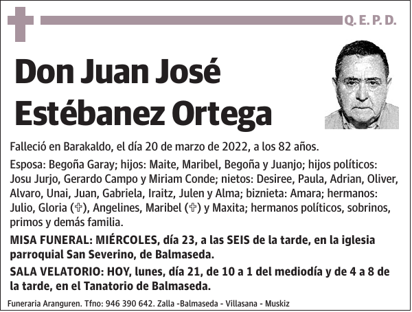 Juan José Estébanez Ortega