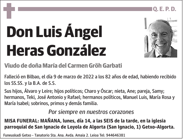 Luis Ángel Heras González
