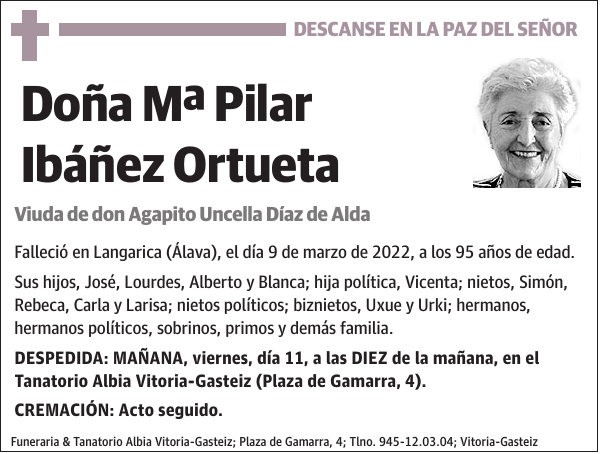 Mª Pilar Ibáñez Ortueta