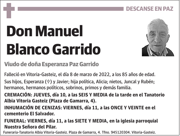 Manuel Blanco Garrido