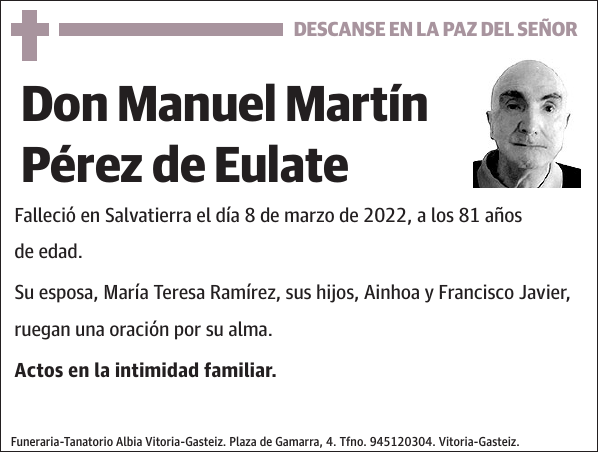 Manuel Martín Pérez de Eulate