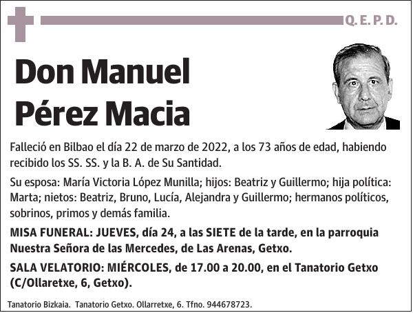 Manuel Pérez Macia