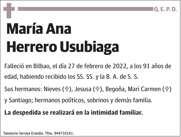 María Ana Herrero Usubiaga