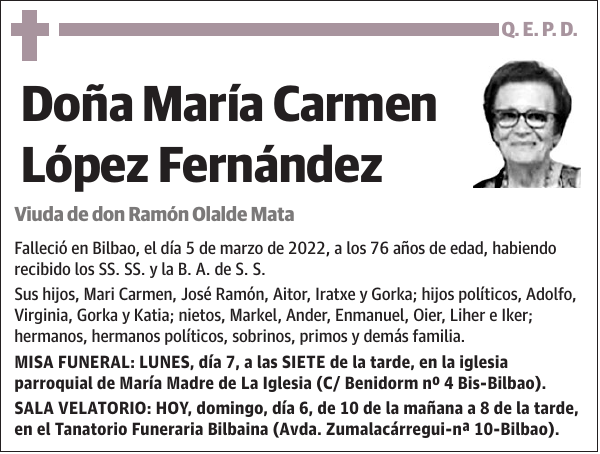 María Carmen López Fernández