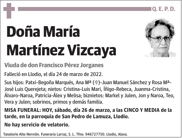 María Martínez Vizcaya