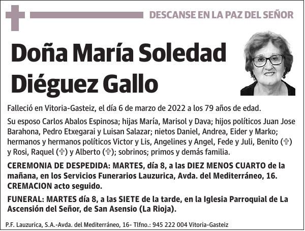 María Soledad Diéguez Gallo