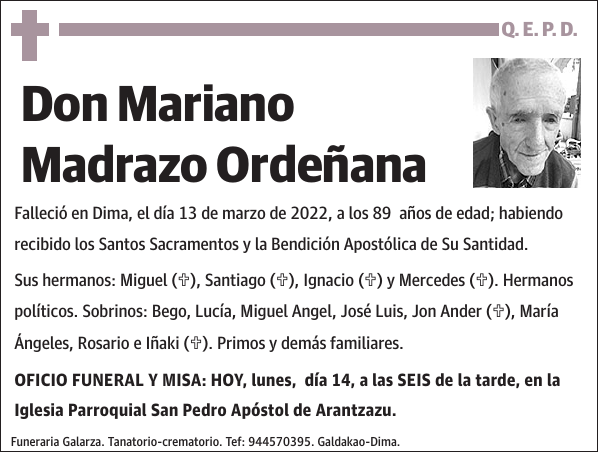 Mariano Madrazo Ordeñana