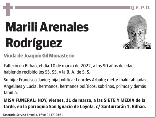 Marili Arenales Rodríguez