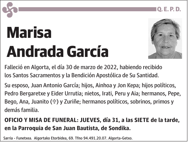 Marisa Andrada García