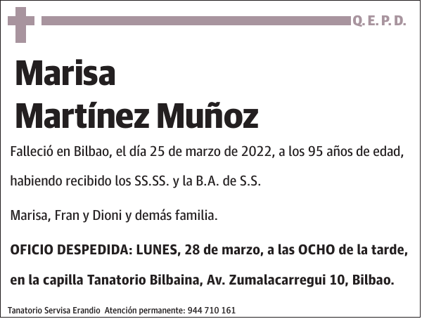 Marisa Martínez Muñoz