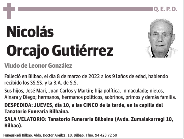Nicolás Orcajo Gutiérrez