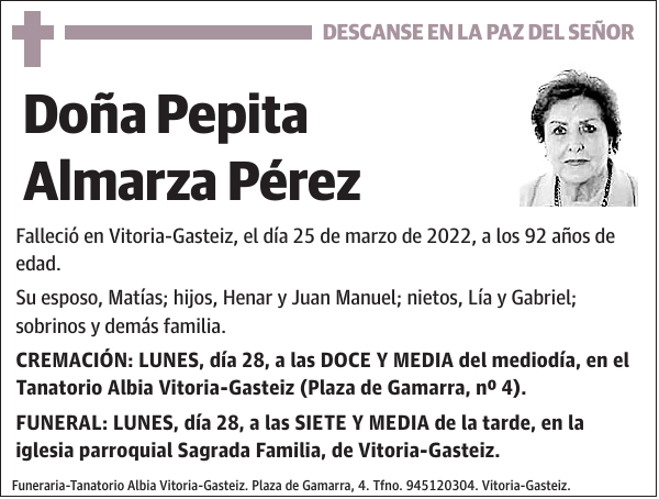 Pepita Almarza Pérez