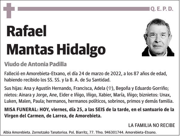 Rafael Mantas Hidalgo
