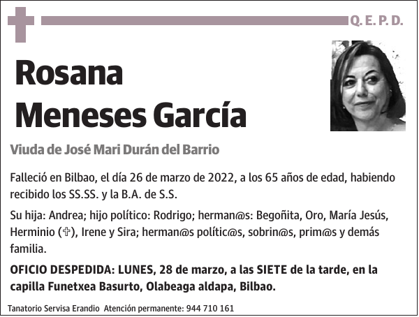 Rosana Meneses García