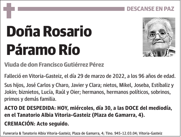 Rosario Páramo Río