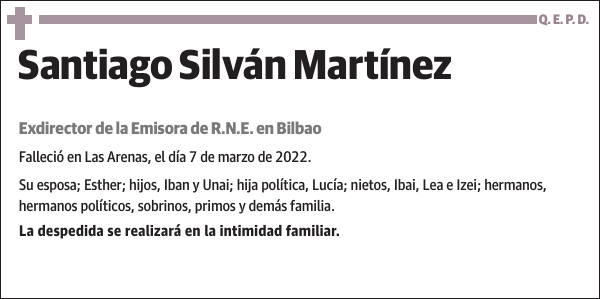 Santiago Silván Martínez