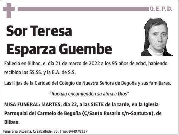 Teresa Esparza Guembe