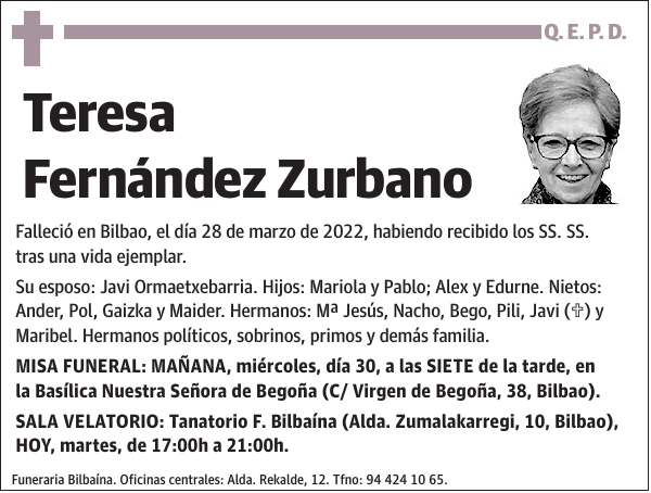 Teresa Fernández Zurbano