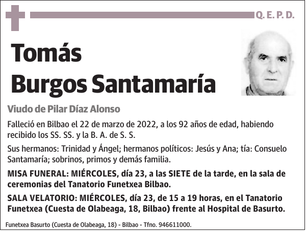 Tomás Burgos Santamaría