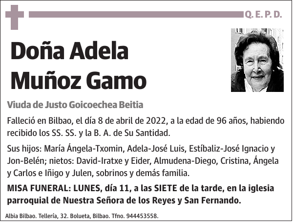 Adela Muñoz Gamo