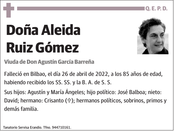 Aleida Ruiz Gómez
