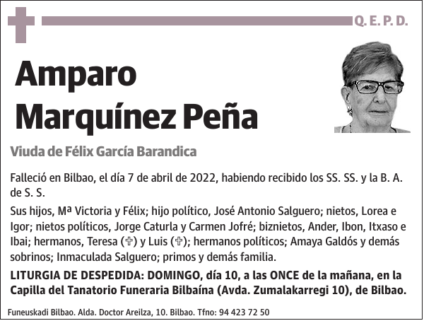 Amparo Marquínez Peña
