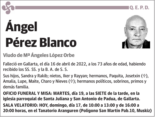 Ángel Pérez Blanco