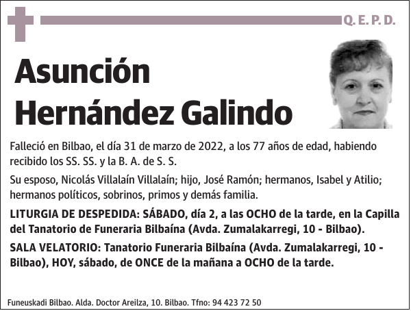 Asunción Hernández Galindo