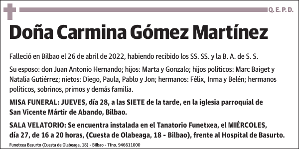 Carmina Gómez Martínez