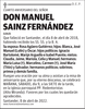 DON  MANUEL  SAINZ  FERNÁNDEZ