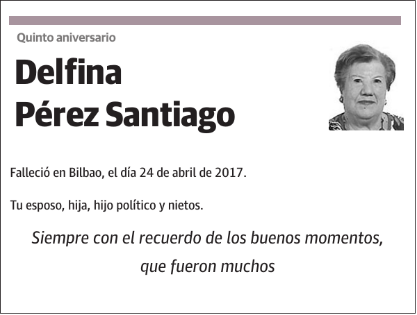 Delfina Pérez Santiago