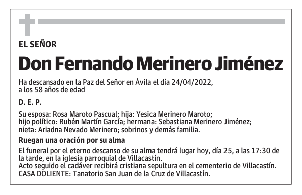Don Fernando Merinero Jiménez