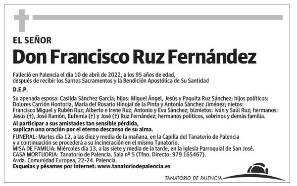 Don Francisco Ruz Fernández