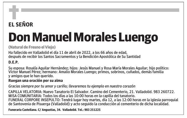 Don Manuel Morales Luengo