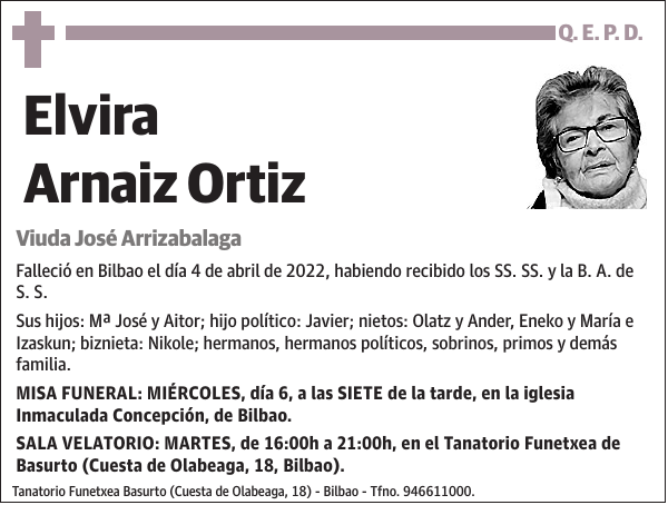 Elvira Arnaiz Ortiz