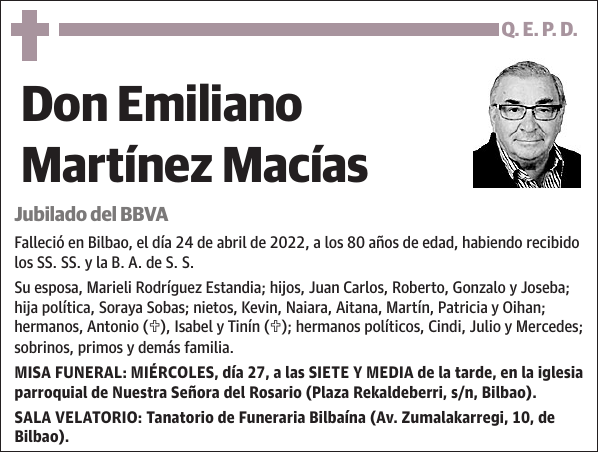 Emiliano Martínez Macías