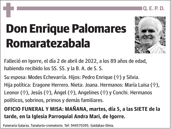 Enrique Palomares Romaratezabala