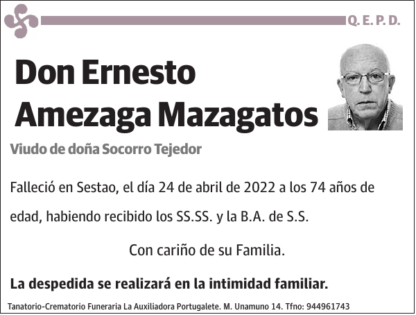 Ernesto Amezaga Mazagatos