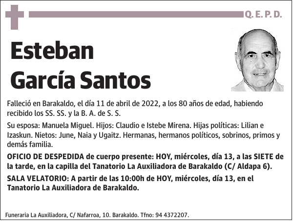 Esteban García Santos