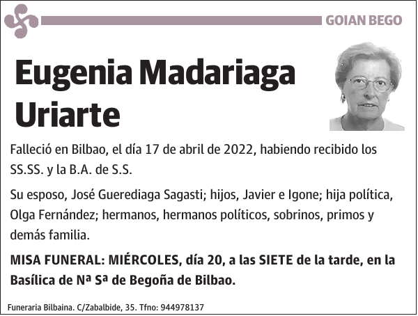 Eugenia Madariaga Uriarte
