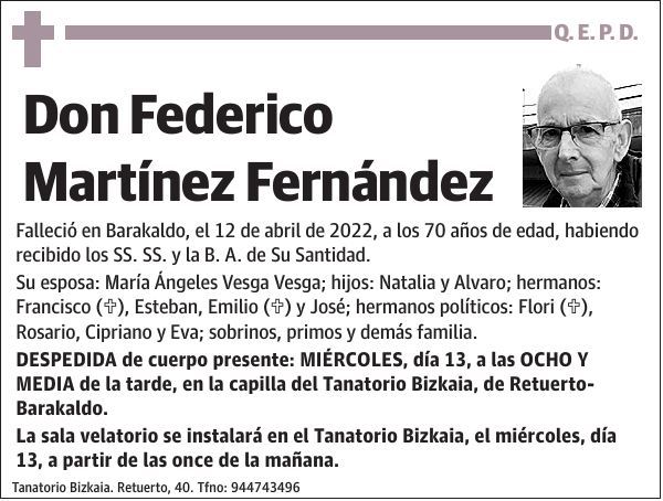 Federico Martínez Fernández