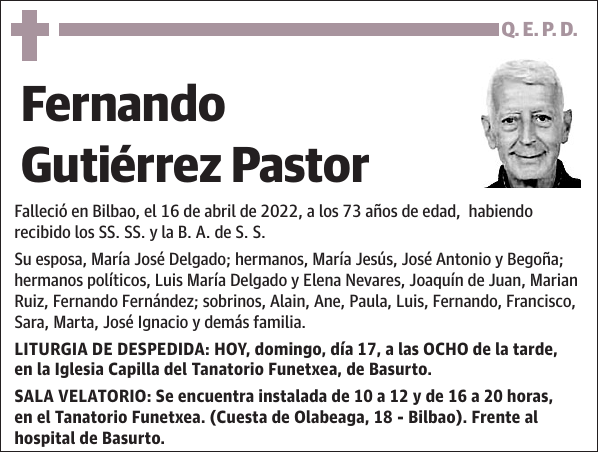 Fernando Gutiérrez Pastor