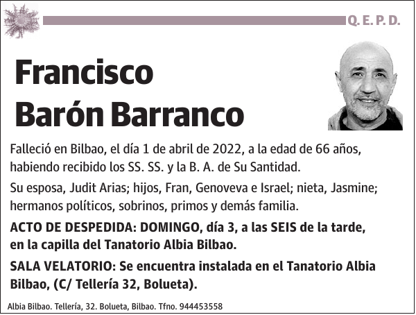Francisco Barón Barranco